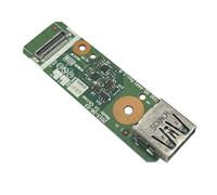 HSSDTECH Carga USB Tarjeta Jack Dock Port Socket para Lenovo ThinkPad P70 20ER 20ES 00NY310 NS-A441 Tarjeta secundaria USB Módulo USB auxiliar