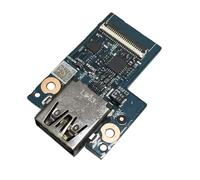 HSSDTECH Carga USB Tarjeta Jack Dock Port Socket para Lenovo ThinkPad T495 20NJ 20NK 02DM361 NS-C133 Tarjeta secundaria USB Módulo USB auxiliar