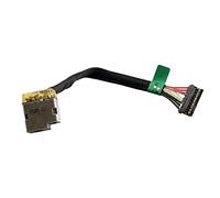 HSSDTECH Conector alimentación carga DC Power Jack Cable para HP Omen 15-5000 781023-SD1 781023-SD1 15-5113dx 15-5114dx 15-5020ca 15-5024TX 15-5110ca 15-5110nr DC Power Dock Cable
