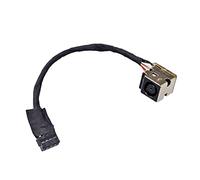 HSSDTECH Conector alimentación carga DC Power Jack para HP ProBook 440 450 455 470 G0 G1 G2 DC Power Dock DC Power Port DC Power Plug DC Power Socket Cable