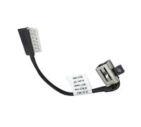 HSSDTECH Conector de alimentación CC de repuesto para Dell 16 DC16250 DC16251 P131F001, DC16255 DC16256 P131F003 DC301017H00 0231X7 DC Jack DC en conector de puerto de carga Jack de alimentación