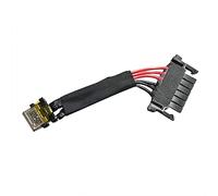 HSSDTECH Conector de alimentación Recambio para MSI MS-17M1 WS76 11UK 11UM, GS76 Stealth 11UE 11UG 11UH, Creator 17 B11UH B11UG B11UE, MS-17M2, MS-17M3 K1G-3006038-V0 DC Jack