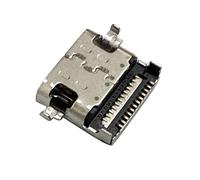 HSSDTECH Conector de carga CC tipo C para MSI Claw A1MA1M-048CA A1M-050US A1M-051US A1M-052US A1M-053AU A1M-055AU A1M-057AU A1M-058AU A1M-002JP A1M-085ES Type C DC Jack