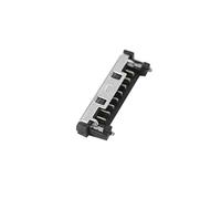 HSSDTECH Conector FPC de 8 pines para ASUS ProArt Studiobook 16 H7600 H7600HM H7600ZM H7600ZX H7600ZW, W7600 W7600H3A W7600H5A W7600Z3A, W500 W500G5T Battery USB Placa base FPC Conector
