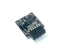 HSSDTECH Módulo de seguridad TPM 2.0 SPI 12 pines LPC SLB9670 para MSI MS-4462 MPG B550, MPG B650, MPG X570S, X670E Gaming Plus WiFi, A520M, MAG A520M - Módulo de placa base GC-TPM 2.0