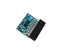 HSSDTECH Módulo TPM 2.0 LPC SPI de 20 pines con Infineon SLB9665 para ASUS X99-DELUXE, X99-H IPMI, X99-E-10G WS Compute Securely Bus Header Key,TPM 2.0 (20pin-1), Chipset: SLB9665