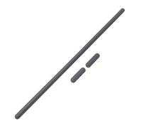 HSSDTECH Pies de goma Bottom Case Rubber Foot para Lenovo IdeaPad 3-17ITL6 82H9 IdeaPad 3-17ADA6 82KS IdeaPad 3-17ALC6 82KV IdeaPad 3 17IAU7 82RL Un juego de 1 grande y 2 pequeños gris