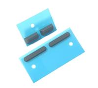 HSSDTECH Pies de goma Bottom Case Rubber Foot para Lenovo ThinkPad T14s Gen 3 21CQ 21CR 21BR 21BS T14s Gen 4 21F6 21F7 21F8 21F9 JT4B1 2 gruesos y 2 delgados forman un juego gris