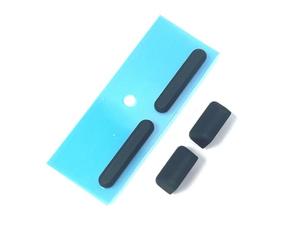 HSSDTECH Pies de goma Bottom Case Rubber Foot para Lenovo ThinkPad T14s Gen 3 21CQ 21CR 21BR 21BS T14s Gen 4 21F6 21F7 21F8 21F9 JT4B1 Gomas negras 2 gruesas y 2 finas forman un juego