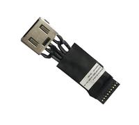 HSSDTECH Puerto de carga CC de repuesto para Lenovo ThinkPad P50 20EN 20EQ, P17 GEN 1 20SN 20SQ, DC30100PE00 DC Jack DC en conector de puerto de carga