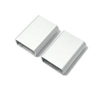 HSSDTECH Tapa de bisagra LCD de repuesto para HP OmniBook 5 Flip 14-FP Series 14-FP0055NG 14-FP0057NR 14-FP0023DX, TPN-W169 P35304-001 Silver LCD Screen Display Hinge Clutch Cover