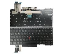 HSSDTECH Teclado de repuesto sin retroiluminación para Lenovo Thinkpad E480 T480s L480 L380 L380 Yoga T490 E490 T495 L390 L390 Yoga L490 P43s Teclado (diseño inglés del Reino Unido - ISO)