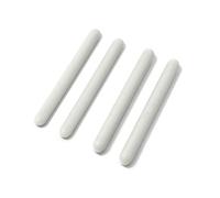 HSSDTECH Topes de goma de repuesto para portátiles Dell 15 DC15250 DC15255 White Rubber Feet Pad