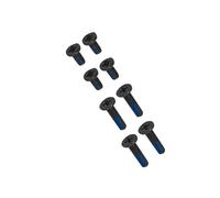 HSSDTECH Tornillo de fondo de la caja para HP OMEN 16-B 16-C Tornillos de la base negros: 4 Largos 4 Cortos Un Juego de 8 Piezas