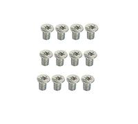 HSSDTECH Tornillo del fondo de la carcasa para Razer Blade 16 RZ09-0483 RZ09-0483SEJ3 RZ09-0483TEM3 RZ09-0483TEH3 RZ09-0483UEJ4 Tornillos de la base plateados Un juego de 12 piezas