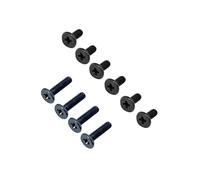 HSSDTECH Tornillos de base negros para ASUS Vivobook F1400 F1400EA F1400EP X415 X415EA X415EP X415JA X415JF X415DA F415 F415EA F415EP (4 tornillos largos + 6 tornillos cortos)