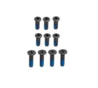 HSSDTECH Tornillos de base negros para Asus Vivobook Go 14 E1404 E1404FA E1404GA (4 tornillos largos + 6 tornillos cortos) Un juego de 10 unidades