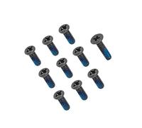 HSSDTECH Tornillos de base negros para Asus Vivobook Go 15 E1504 E1504FA E1504GA (1 tornillos largos + 9 tornillos cortos) Un juego de 10 unidades