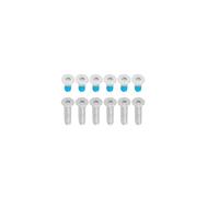 HSSDTECH Tornillos de carcasa inferior para ASUS Chromebook Flip C434TA C434TA-DSM4T-RB 12pcs Silver Bottom Case Screws