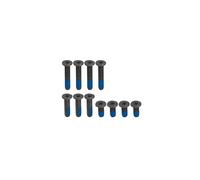 HSSDTECH Tornillos de carcasa inferior para ASUS ProArt P16 H7606 H7606WI H7606WU H7606WP H7606WP-P16.R95070 H7606WM H7606WV H7606WV-P16.R3704060 11pcs Black Bots Tornillos de carcasa de tom