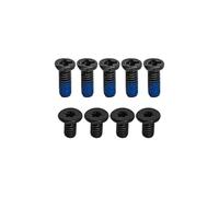 HSSDTECH Tornillos de carcasa inferior para ASUS Zenbook Duo 14 UX482 UX482EA UX482EG UX482EGR UX482EAR UX4100 UX4100EA UX4100EAR UX4100EG UX4100EGR 9 piezas negro carcasa inferior tornillos