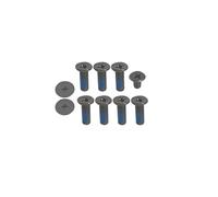 HSSDTECH Tornillos de cubierta inferior para Dell Inspiron 5770 P35E001 Inspiron 5775 P35E002 10 piezas negro carcasa inferior tornillos