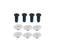 HSSDTECH Tornillos de las bisagras de la pantalla para Lenovo ThinkPad T590 20N4 20N5 P53s 20N6 20N7 T15 20S6 20S7 T15 Gen 2 20W4 20W5 P15s Gen 1 20T4 20T5 Tornillos: 6 Grandes y 4 Tornillos Pequeñas