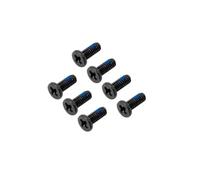 HSSDTECH Tornillos para HP Victus Gaming 15-FA 15-FB Tornillos negros para la base 7 piezas forman un juego