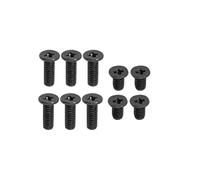 HSSDTECH Tornillos para Lenovo IdeaPad S145-14API 81UV S145-14AST 81ST S145-14IGM 81MV 81SB S145-14IKB 81VB S145-14IWL 81MU S145-14IIL 81W6 10pcs Funda inferior negra para portátil. Tornillos