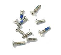 HSSDTECH Tornillos para parte inferior de la carcasa de repuesto para ASUS Vivobook 14 Flip TP3407 TP3407SA Silver Laptop Case Screws