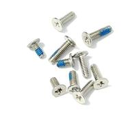 HSSDTECH Tornillos para parte inferior de la carcasa de repuesto para ASUS Vivobook 16 Flip TP3607 TP3607SA TP3607SH Silver Laptop Bottom Case Screws