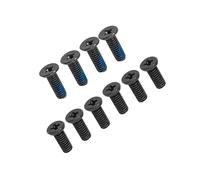 HSSDTECH Tornillos para portátiles de carcasa de piso para HP Hotel 17-CN 17-CP 470 G8 G9 G10 10 piezas negro inferior carcasa Tornillos para portátiles