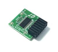 HSSDTECH TPM 2.0 LPC 14pin SLB9665 Módulo de Seguridad para MSI MS-4136 X570-A Pro, Prestige X570 Creation, mag X570 Tomahawk, Gaming Plus, Ace, GODLIKE Intel X299 AMD 300 400 X570 Mainboard