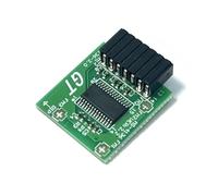 HSSDTECH TPM 2.0 LPC 14pin SLB9667 Módulo de Seguridad para MSI B350 PC Mate, Gaming Plus, Pro Carbon, Tomahawk, Krait Gaming Mainboard Security Module
