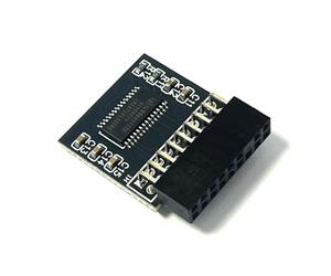 HSSDTECH TPM2.0 LPC 18pin SLB9665 Módulo de seguridad para ASRock Fatal1ty Z97/Z97X Killer, Z97M Anniversary, Pro4, Z97 Pro3/Pro4, Extreme4 Extreme6 Extreme9, OC Formula Mainboard Security Module