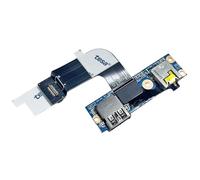 HSSDTECH Volume Placa USB Recambio para Lenovo ThinkPad X1 Carbon 3rd Gen 20BS 20BT 00HN985 450.0140B.0012 SC50A10029 46M.014BD.0001 455.01402.0001 USB Board