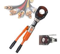 HSSMEUR El Cortador hidráulico Manual Corta la Cuerda de Corte de Barras de Refuerzo de Cable hidráulico,Tijeras de Cable de Corte de Cable hidráulico Φ50 mm / 75 mm / 85 mm / 95 mm(50)