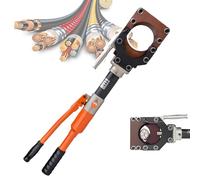 HSSMEUR El Cortador hidráulico Manual Corta la Cuerda de Corte de Barras de Refuerzo de Cable hidráulico,Tijeras de Cable de Corte de Cable hidráulico Φ50 mm / 75 mm / 85 mm / 95 mm(95)