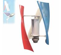 HSSTYLE Aerogenerador Vertical de levitación magnética, silencioso, de 6000 W, con Eje Vertical, para Uso doméstico.,Colored