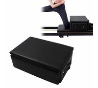 HSSTYLE Caja para Sentarse para Pilates Reformer de Box para Gimnasio doméstico y Uso Profesional en Estudio para Ejercicios de Pilates.,Negro