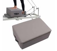 HSSTYLE Caja para Sentarse para Pilates Reformer de Box Pilates Reformer para Gimnasio doméstico Uso Profesional en Estudio para Ejercicios de Pilates,Gris