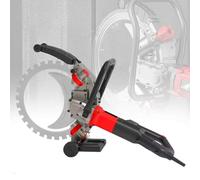 HSSTYLE Cortadora de muros de hormigón de 5000 W, cortadora de disco eléctrica de 3000 rpm, sierra de hormigón con profundidad de 30 cm, sierra de anillo eléctrica, rozadora de muros