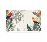 HSTANGKY Funda Antipolvo Para TV De Interiores Funda Protectora Antipolvo Para Televisores LCD/LED De Pantalla Plana Funda Para Televisor De Tela Suave Y Elástica-bird2||58-60inch