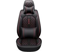 HSTBLEOO Car Seat Covers Universal Full Set Accessories For Mercedes-Benz M-Class ML 350 420 W164 550 W164 280 W164(Black Red Luxury)