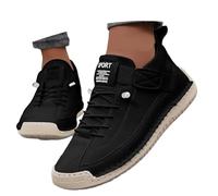 Hsternexy Montela - Zapatillas ortopédicas para mujer, cómodas, sin dolor, transpirables, impermeables, para correr, para el tiempo libre, ligeras, deportivas, Negro , 41 EU