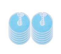 Hsthe Sea 12 Piezas Soporte para Almohadilla de Tubo G Suministros de Tubo de alimentación Reutilizables para Soporte de alimentación Cubierta de botón de Tubo G para Vientre Lactancia Materna (Azul)