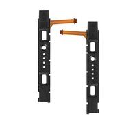 Hsthe Sea 2 Pcs Handle Slide, Replacement Console Rail Right Left Slide Rail with Flex Cable Compatible with Nin-Ten-do Switch Console NS