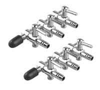 Hsthe Sea 2 Piezas 4MM 3 vías colector de Acuario Bomba de Flujo de Aire Divisor Palanca de Control válvula Conector de Tubo de línea aérea