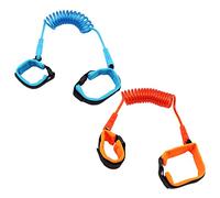 Hsthe Sea 2PCS Pulsera de Seguridad para ni?os 1.5m Correa para ni?os Correa de mu?eca de Seguridad para ni?os Ajustable - Azul y Naranja