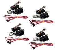 Hsthe Sea 4 Uds CNC3018plus Accesorios para máquina de Grabado Interruptor de límite mecánico Vertical Interruptor de reinicio de Carrera táctil Vertical
